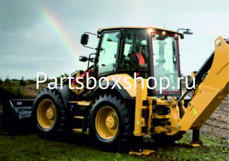 Стекло заднее CAT F2 серии с 2017 г. KMK